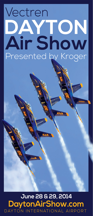 Herb Gillen Air Shows - Example Brochure - Vectren Dayton Air Show Presented by Kroger