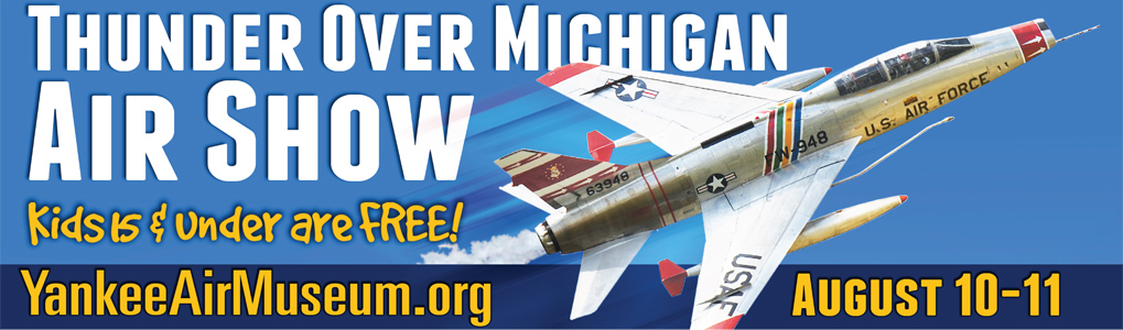 Herb Gillen Air Shows - Example Billboard - Thunder Over Michigan Air Show