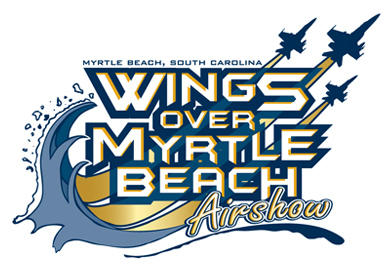 Herb Gillen Air Shows - Example Logo - Wings Over Myrtle Beach