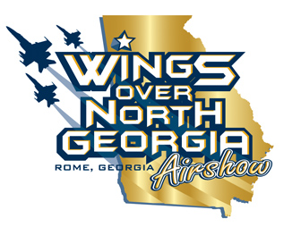 Herb Gillen Air Shows - Example Logo - Wings Over North Georgia
